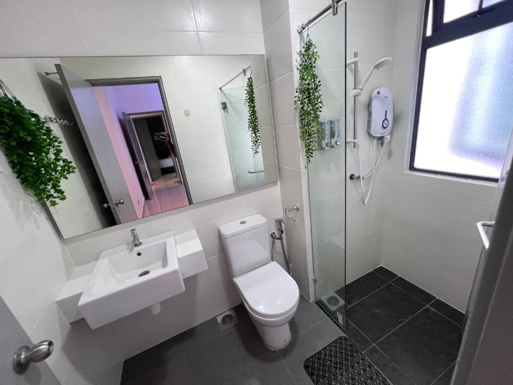Clean and modern washroom facilities